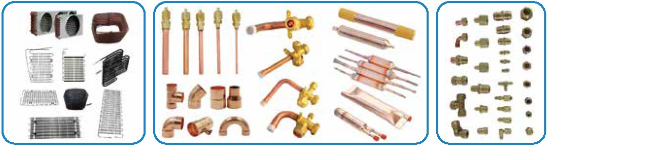 Copper fittings, valves and accessories