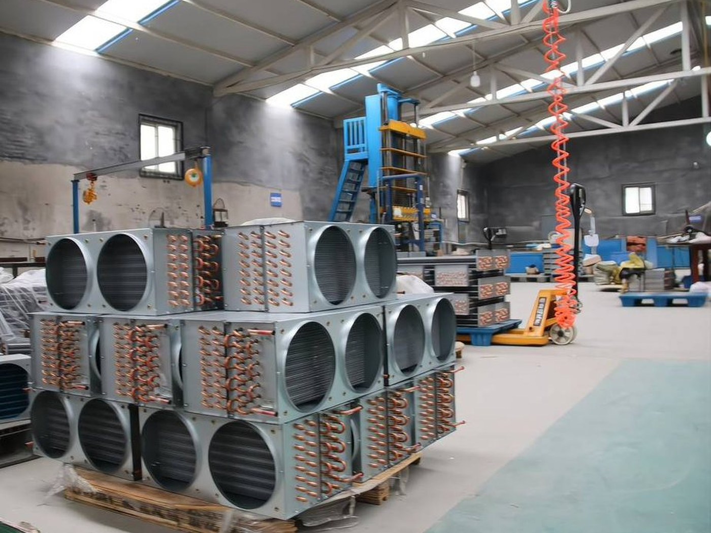 Coil assembly line